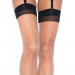 Чулки двухцветные с задним швом Leg Avenue 2 Tone Stockings O/S