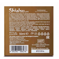 Духи з феромонами жіночі SHIATSU Pheromone Fragrance Women Pink, 50 мл