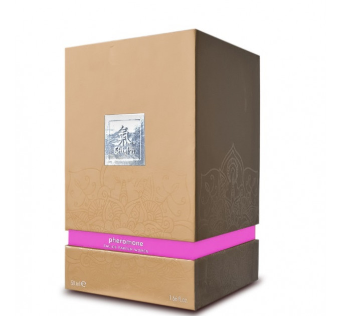 Духи с феромонами женские SHIATSU Pheromone Fragrance women pink 50 ml