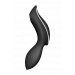 Двойной вибратор с вакуумной стимуляцией SATISFYER CURVY TRINITY 2 BLACK