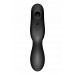 Двойной вибратор с вакуумной стимуляцией SATISFYER CURVY TRINITY 2 BLACK