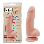 Фаллоимитатор на присоске Chisa T-skin ReaL Lecher Flesh с хребтом