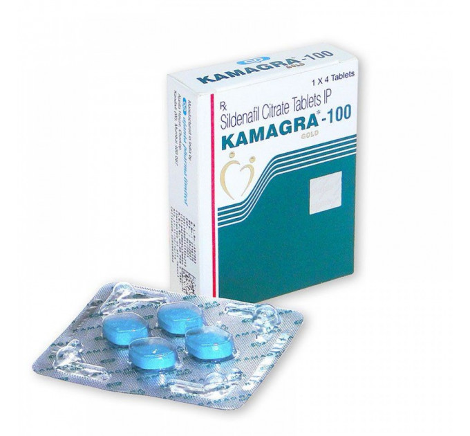 Kamagra Gold 100 (цена за упаковку, 4 таб.)