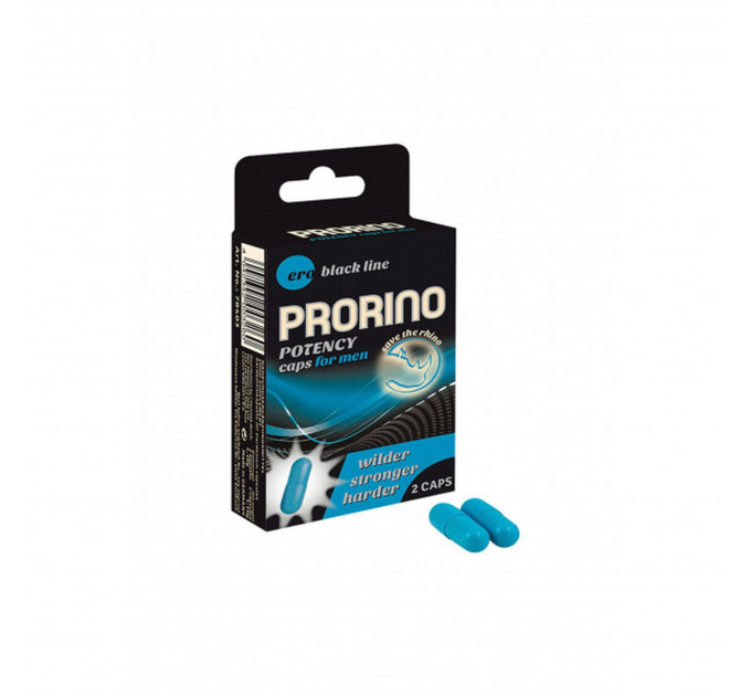 Капсулы для потенции PRORINO Potency Caps for men ( цена за 2 капсулы в упаковке)