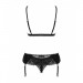 Кружевной комплект Obsessive Maderris 3-pcs set XS/S