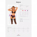 Кружевной комплект Obsessive Maderris 3-pcs set XS/S