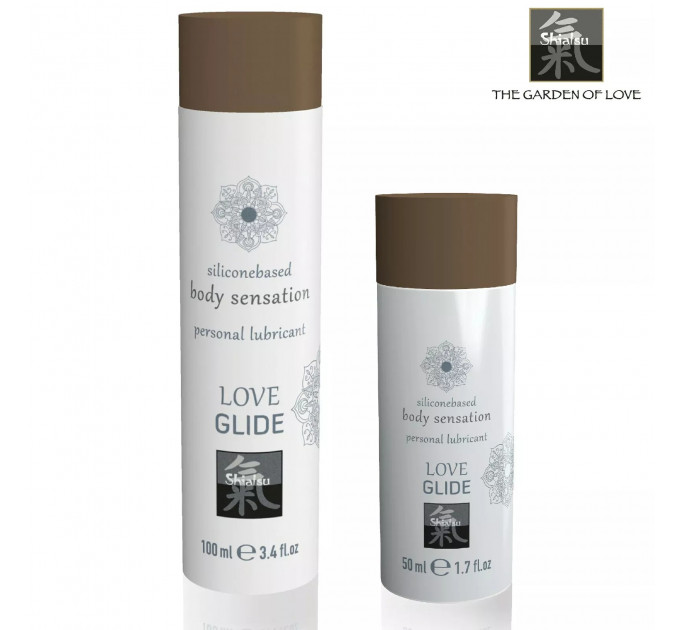 Лубрикант на силиконовой основе SHIATSU Love Glide Siliconebased, 100 мл