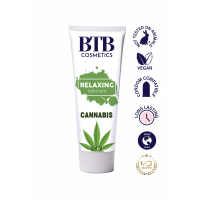 Лубрикант на водній основі BTB WATER BASED CANNABIS LUBRICANT 100ML