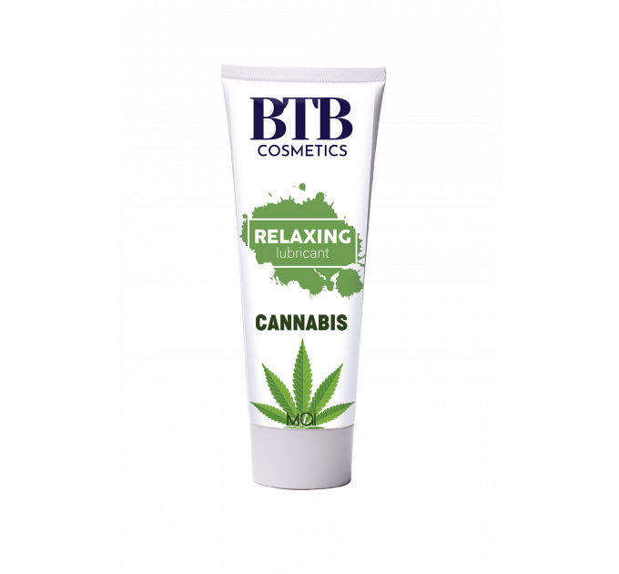 Лубрикант на водной основе BTB WATER BASED CANNABIS LUBRICANT 100ML