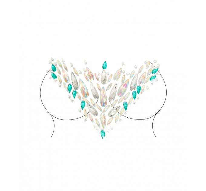 Наклейка с драгоценностями для тела Leg Avenue Ceres Jewels Sticker O/S