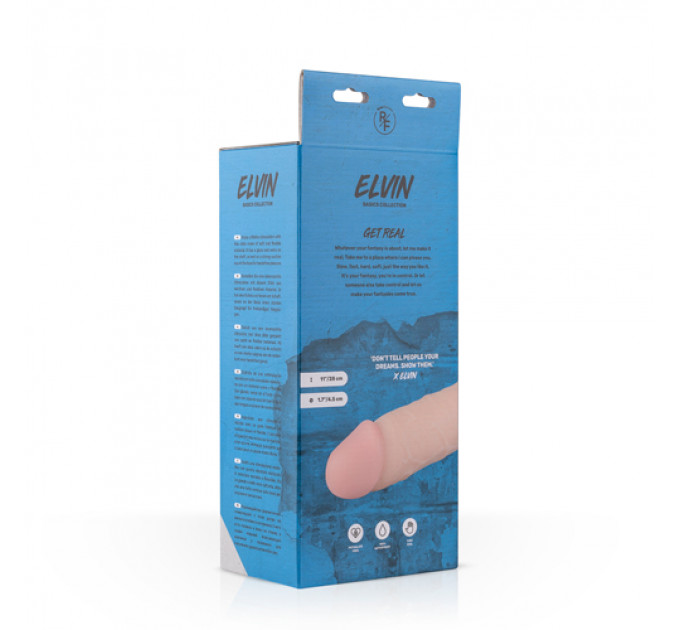 Реалистичный фаллоимитатор Real Fantasy Elvin Realistic Dildo
