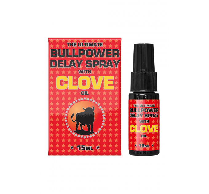 Спрей пролонгатор для мужчин BULL POWER CLOVE DELAY SPRAY 15ML