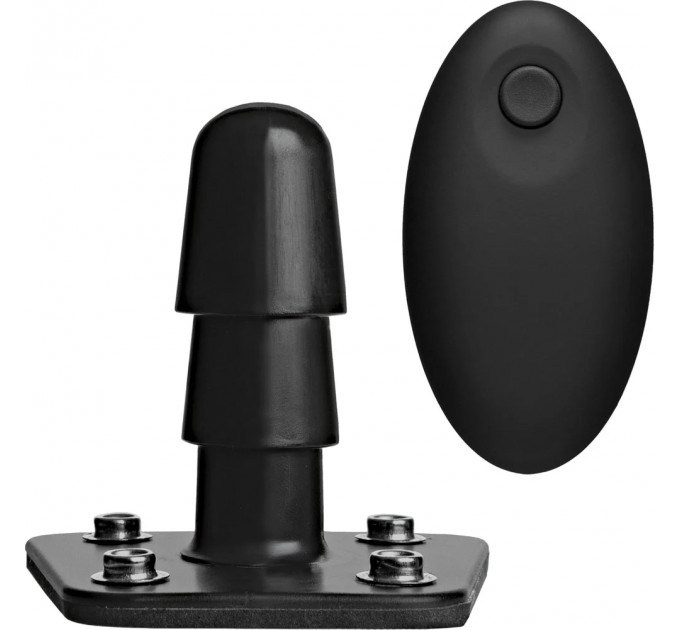 Стпапон з вібрацією Doc Johnson Vac-U-Lock Smooth Vibrating Pleasure Set