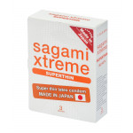 Супертонкі латексні презервативи Sagami Xtreme Superthhin (ціна за упаковку, 3 шт.)