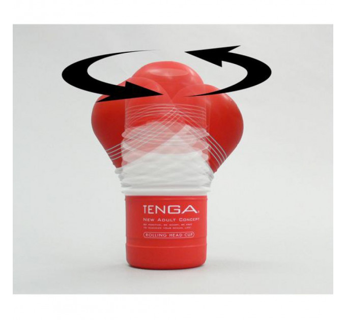 Мастурбатор Tenga Rolling Head Cup STRONG с интенсивной стимуляцией го