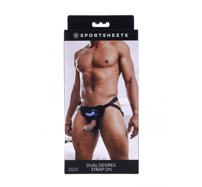 Трусики для страпонів Sportsheets Dual Desires з подвійним проникненням