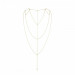Цепочка для спины Bijoux Indiscrets Magnifique Back and Cleavage Chain -Silver, украшение для тела
