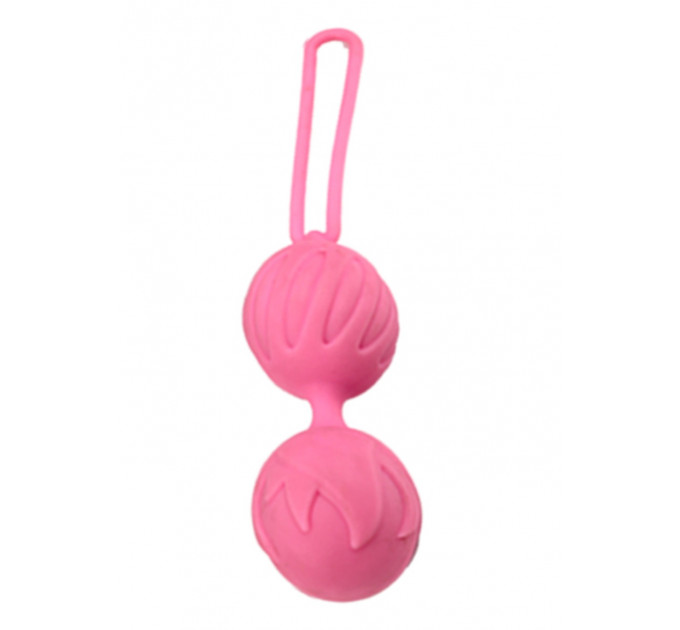Вагінальні кульки Adrien Lastic Geisha Lastic Balls S, рожеві