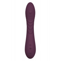 Вібратор гнучкий з пульсацією Dream Toys Essentials Tapping Power Vibе, фіолетовий