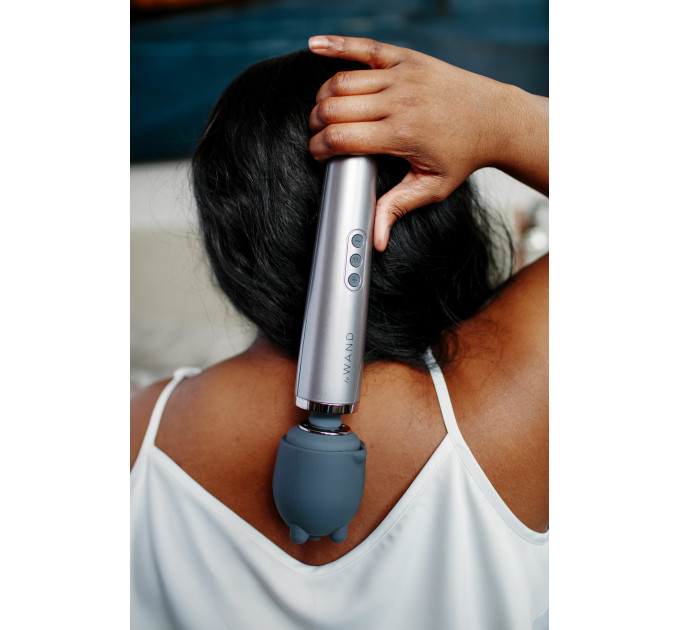 Вибратор микрофон Le Wand RECHARGEABLE MASSAGER, серый
