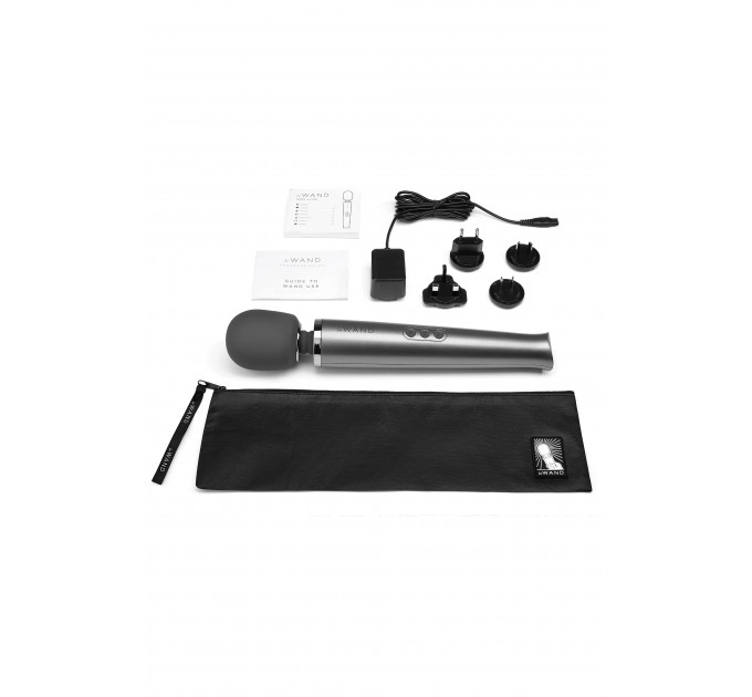Вибратор микрофон Le Wand RECHARGEABLE MASSAGER, серый