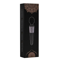 Вибратор-микрофон Sweet Em Velvet Lurer, 28 режимов вибрации, розовый с золотом