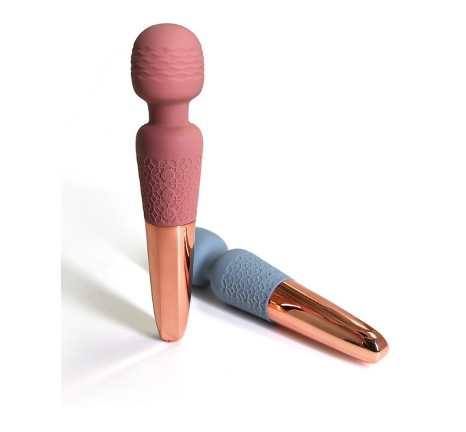 Вибратор-микрофон Sweet Em Velvet Lurer, 28 режимов вибрации, розовый с золотом