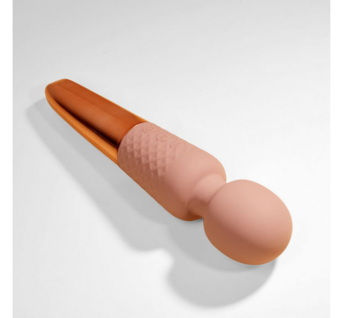 Вибратор-микрофон Sweet Em Velvet Lurer, 28 режимов вибрации, розовый с золотом
