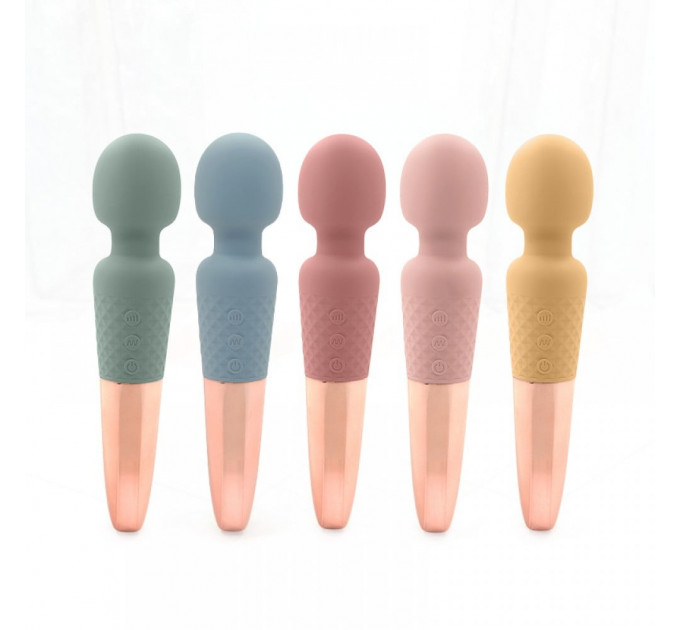 Вибратор-микрофон Sweet Em Velvet Lurer, 28 режимов вибрации, розовый с золотом