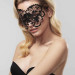 Вінілова маска Anna від Bijoux Indiscrets, чорна