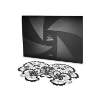 Вінілова маска Anna від Bijoux Indiscrets, чорна