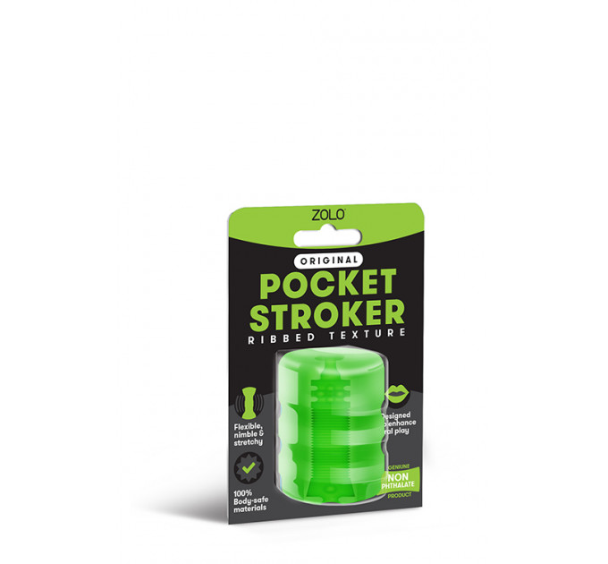 Мастурбатор 2 в 1 ZOLO ORIGINAL POCKET STROKER