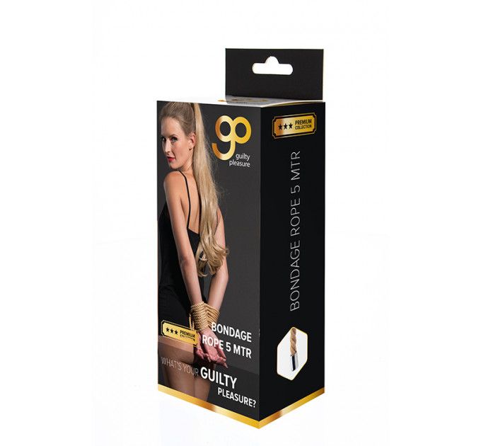 Веревка для бондажа GP PREMIUM BONDAGE ROPE COTTON 5M