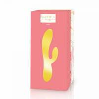 Вібратор з функцією нагрівання RIANNE S ESSENTIALS - XENA RABBITCORAL & ROSE