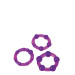 Набір ерекційних кілець Ultra Soft & Stretchy Pro Rings, PURPLE