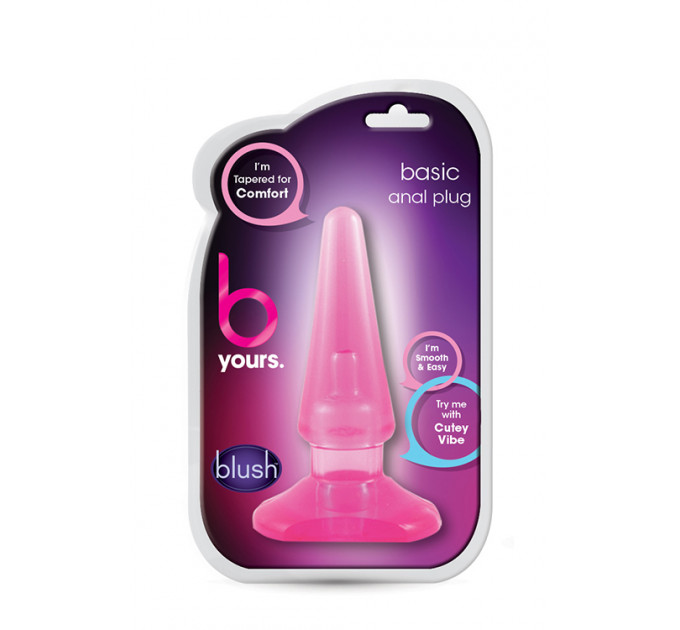 Анальная пробка BASIC ANAL PLUG PINK