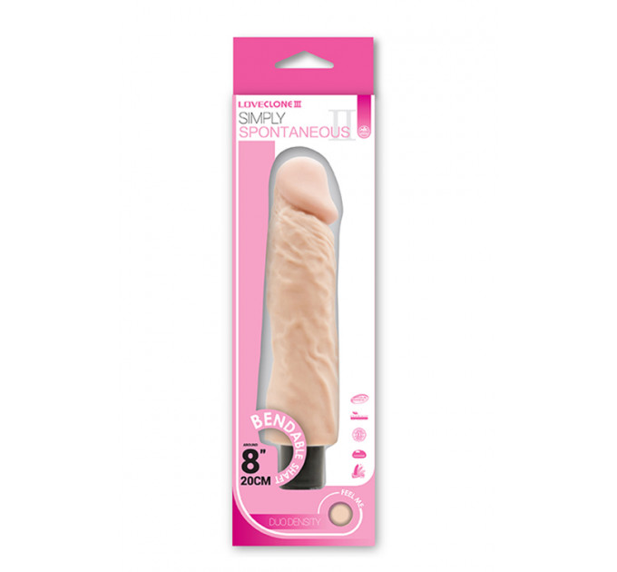 Вибромассажер SATINY SEDUCER REALISTIC 10 RYTHMS FLES