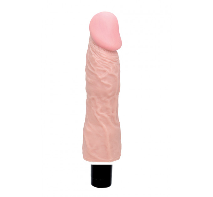 Вибромассажер SATINY SEDUCER REALISTIC 10 RYTHMS FLES