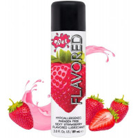 ПРОБНИК/Лубрикант Wet Flavored Sexy Strawberry (соковита полуниця) 10 мл