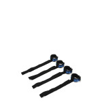 Набір БДСМ для ліжка WHIPSMART DIAMOND BED RESTRAIN KIT BLUE