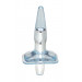Плаг з вібрацією MENZSTUFF PURRFECT PLUG, CLEAR BLUE