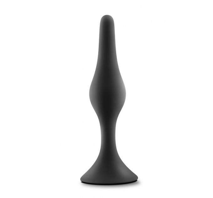 Анальный стимулятор LUXE BEGINNER PLUG MEDIUM, BLACK