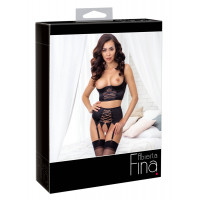 Бюстгальтер із поясом Shelf Bra Set 75B/S