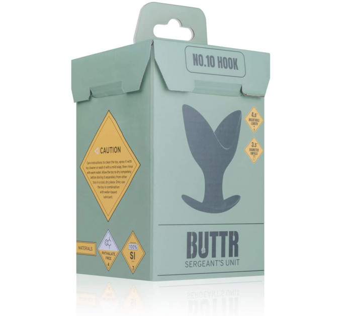 Анальна пробка-Розширювач BUTTR No.10 Hook Anchor Plug