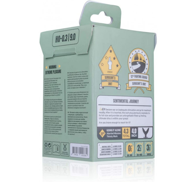 Анальна пробка-Розширювач BUTTR No.10 Hook Anchor Plug