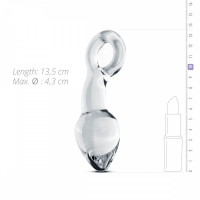 Анальная пробка стекло Gildo Glass Dildo No.13