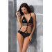 Боди со стреп ремешками LAMIS BODY black S/M - Passion