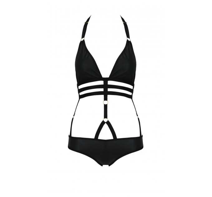 Боди со стреп ремешками LAMIS BODY black S/M - Passion