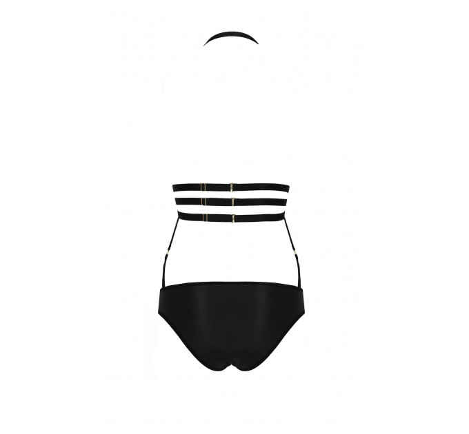 Боди со стреп ремешками LAMIS BODY black S/M - Passion
