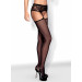 Чулки с поясом Garter stockings S307 XL/XXL